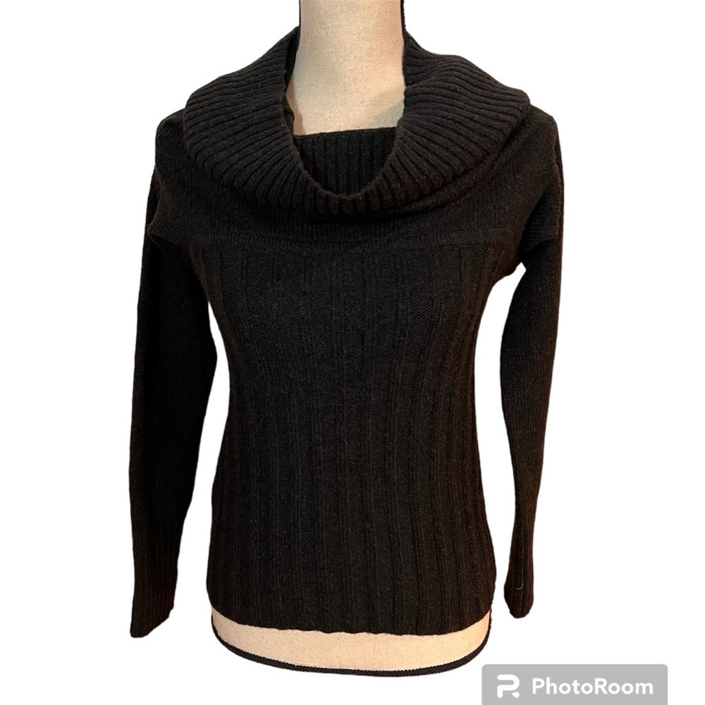 A.L.C. Wool Charcoal Gray Cowl Neck Sweater Sz-S
